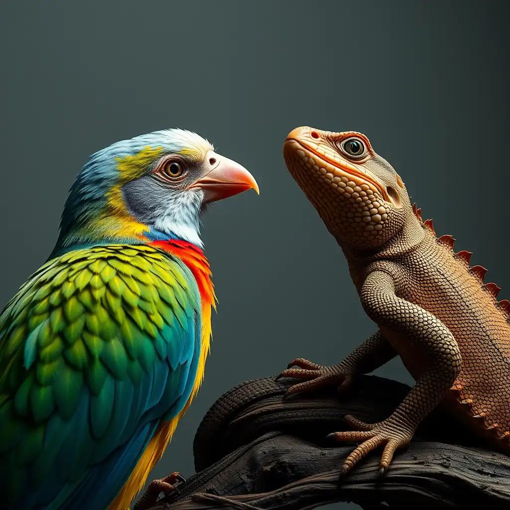 Animals (Birds vs Reptiles)