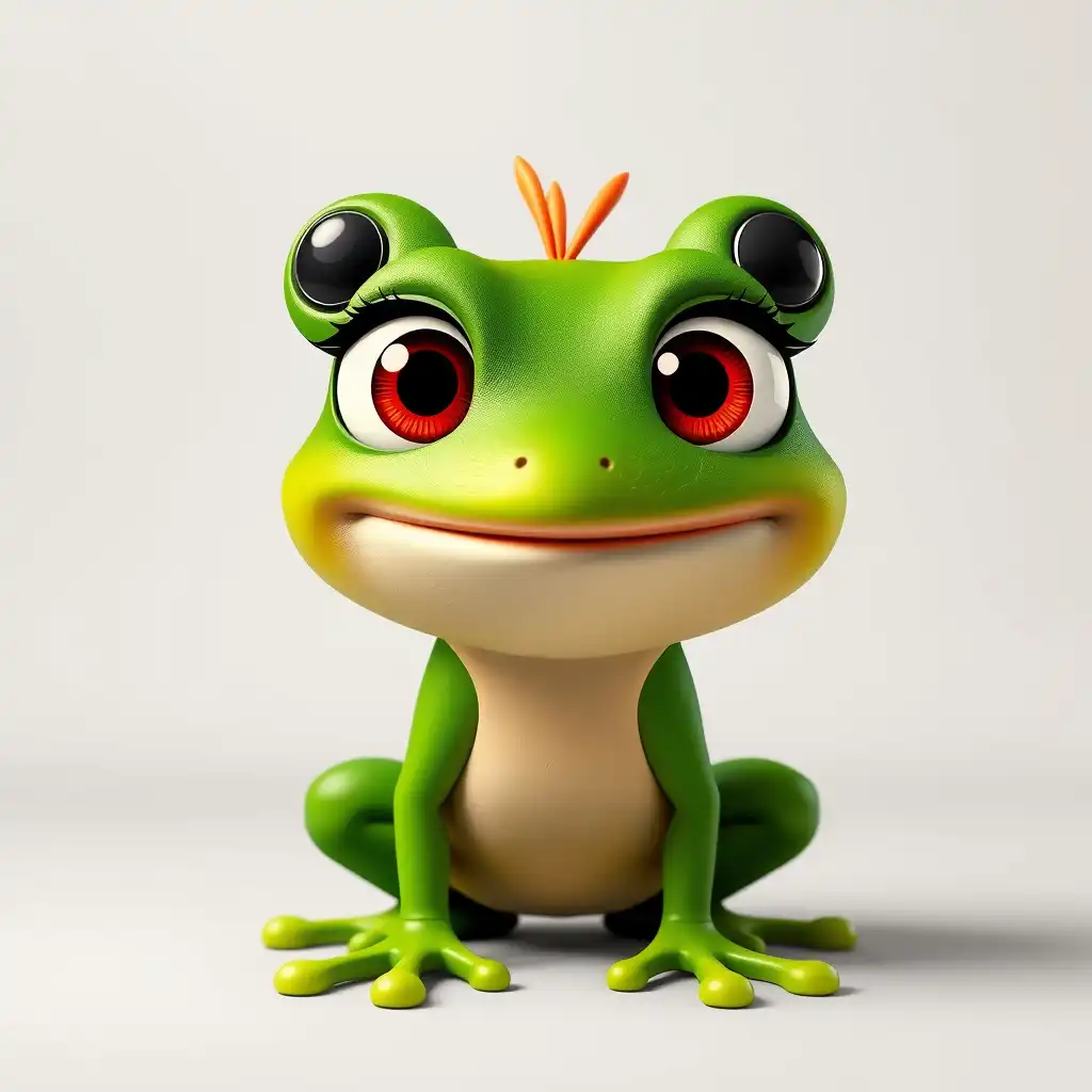 Greta the Green Frog