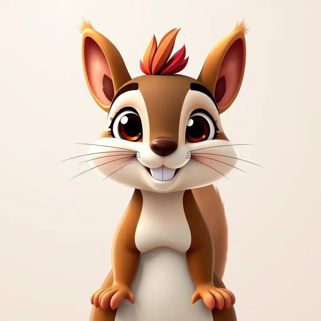 Lila the Friendly Squirrel