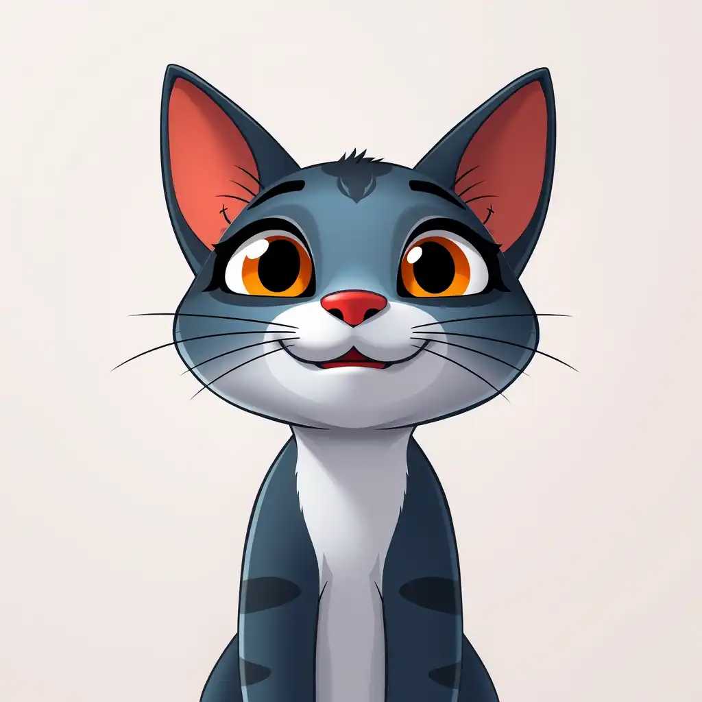 Luna the Curious Cat