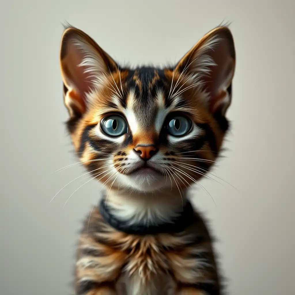 Luna the Curious Kitten
