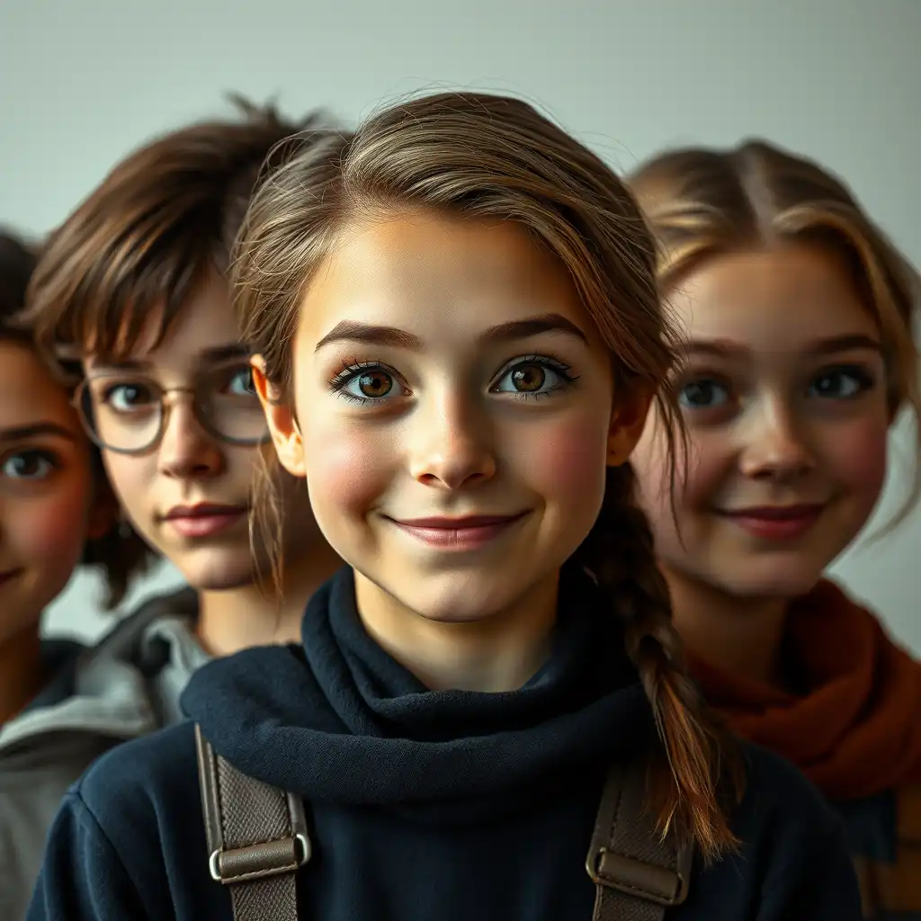 Main characters from grade-level books