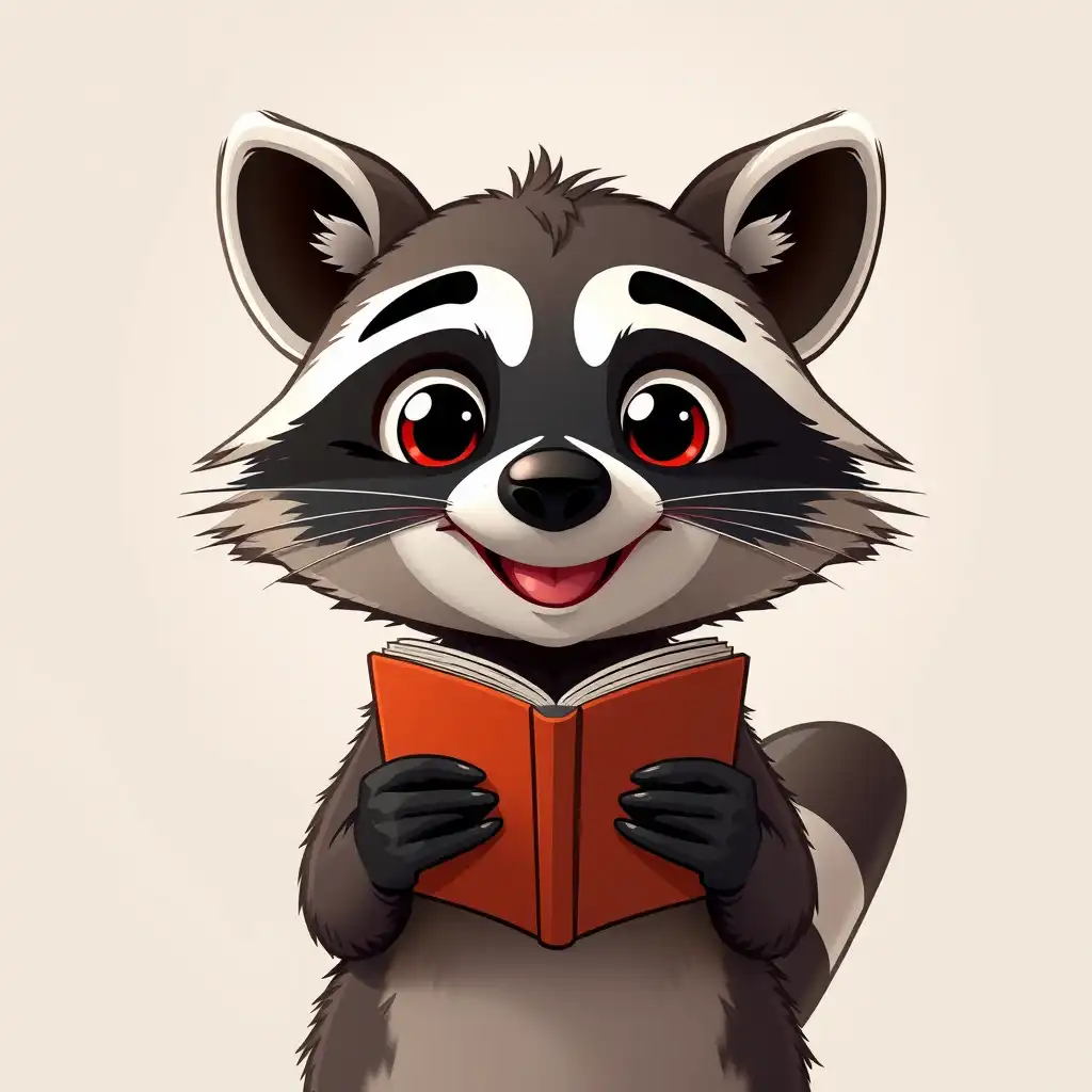 Reading Raccoon