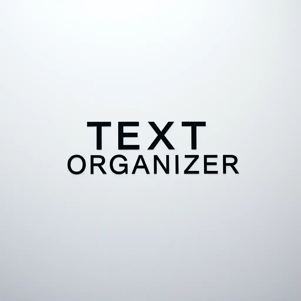 Text Organizer