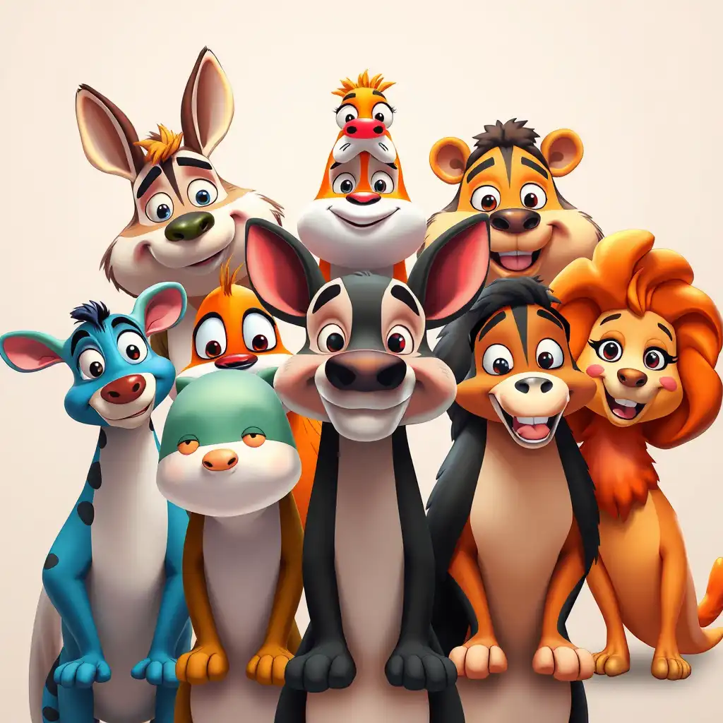 Various Animal Characters
